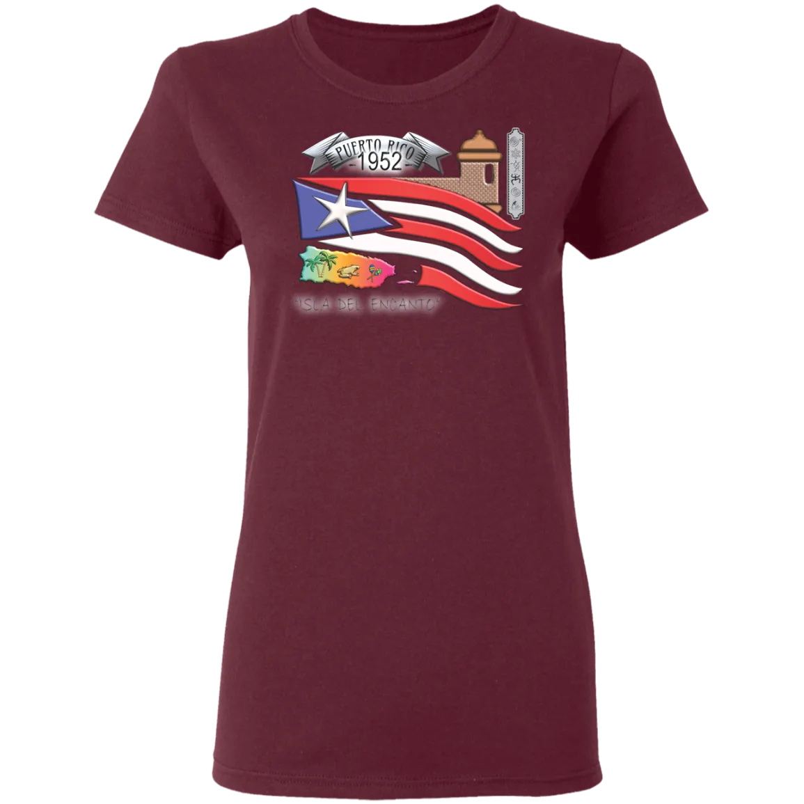 1952 Constitution day Ladies' 5.3 oz. T-Shirt