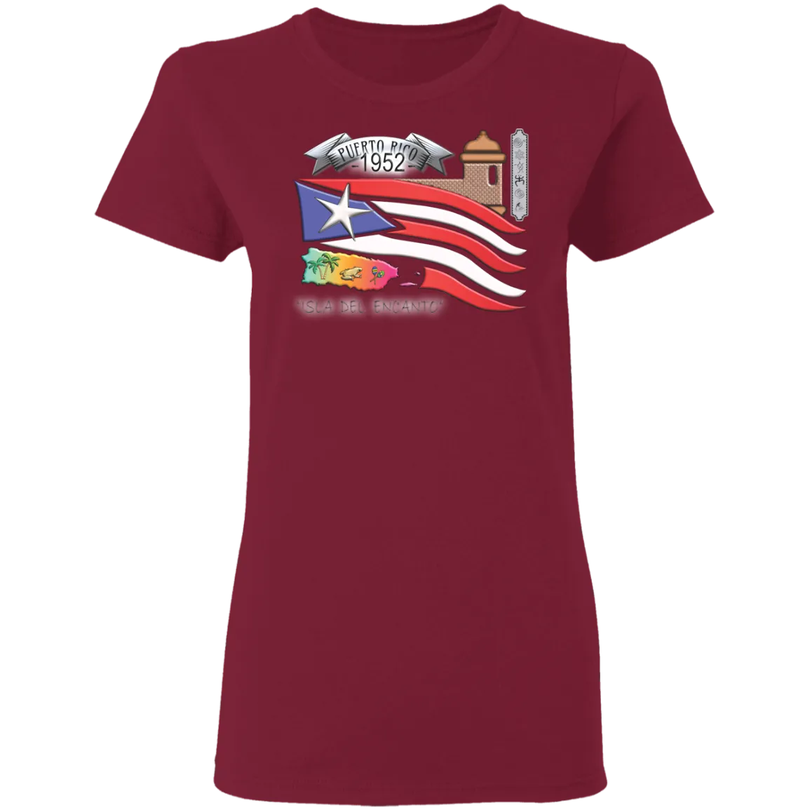 1952 Constitution day Ladies' 5.3 oz. T-Shirt