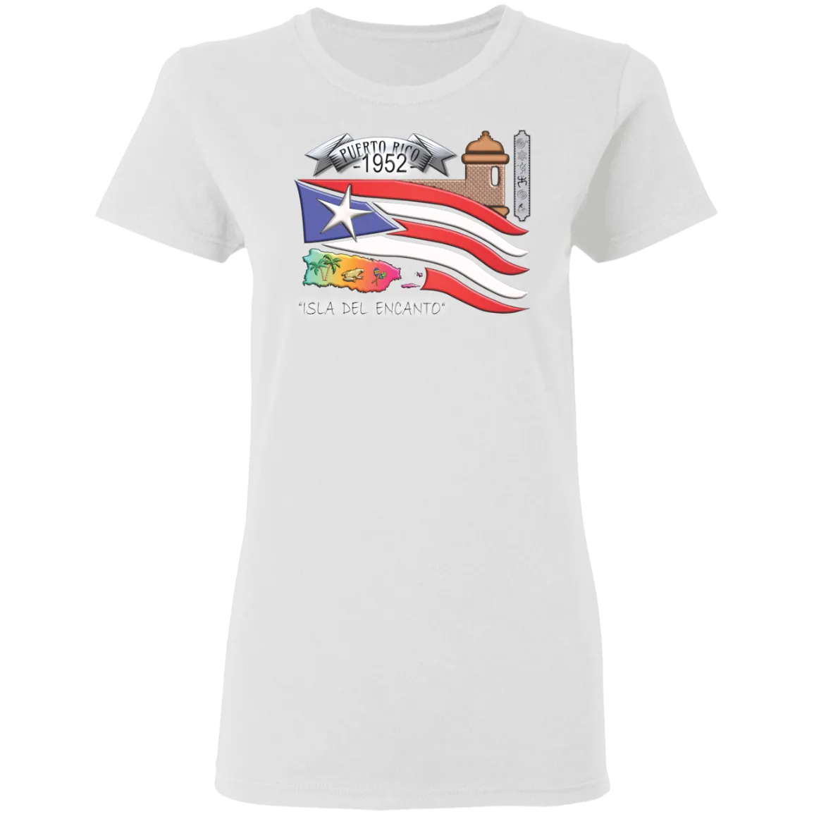 1952 Constitution day Ladies' 5.3 oz. T-Shirt