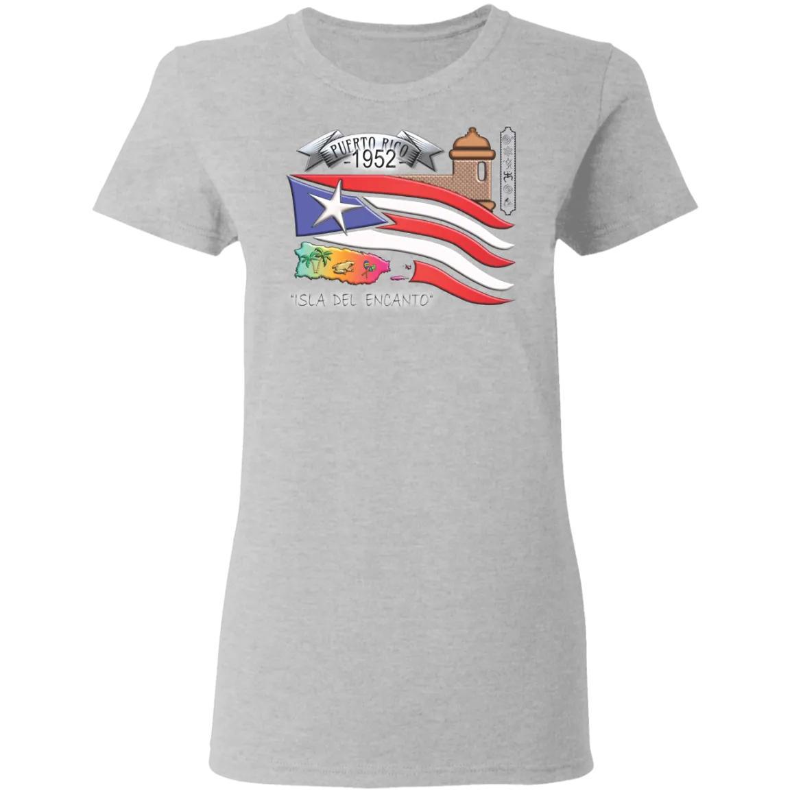 1952 Constitution day Ladies' 5.3 oz. T-Shirt