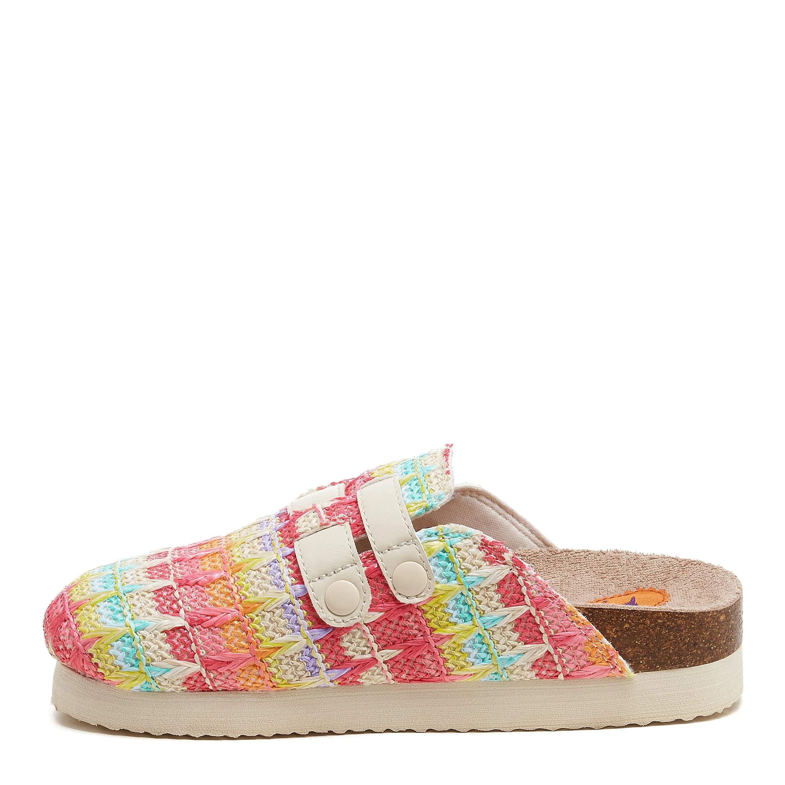 Abel Plus Pink Multi Clogs