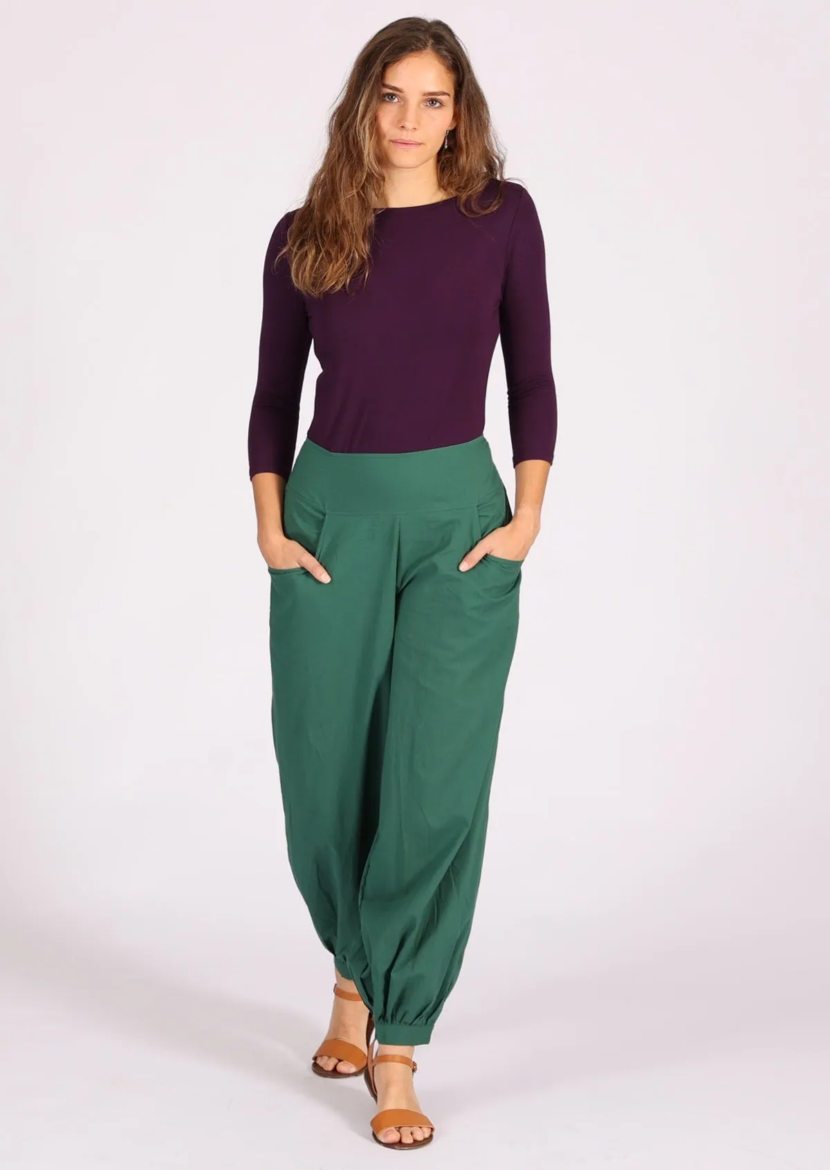 Acapulco Pants Hunter Green