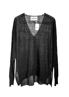 Aie Black Sweater