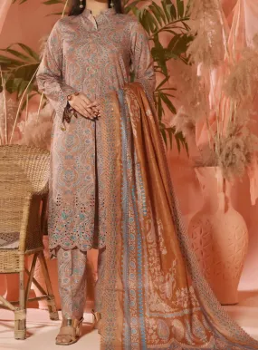 Aiza & Momina By VS Textile Embroidered Lawn Unstitched 3 Piece Suit - VS24AMC1 41