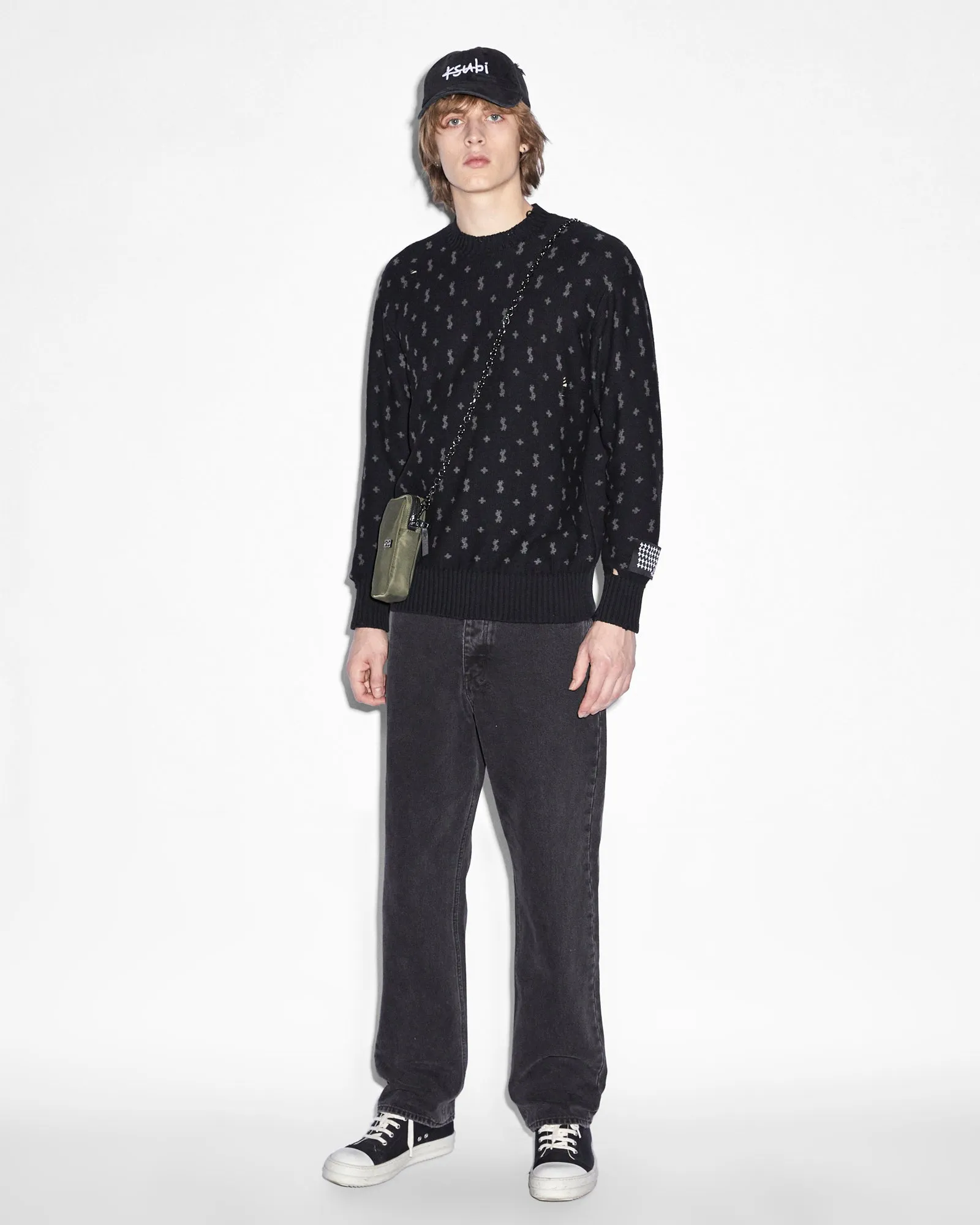 ALLSTAR KNIT CREW BLACK