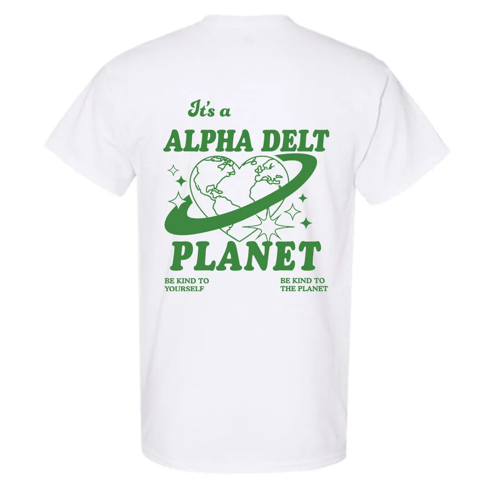 Alpha Delta Phi Be Kind To Our Planet T-Shirt