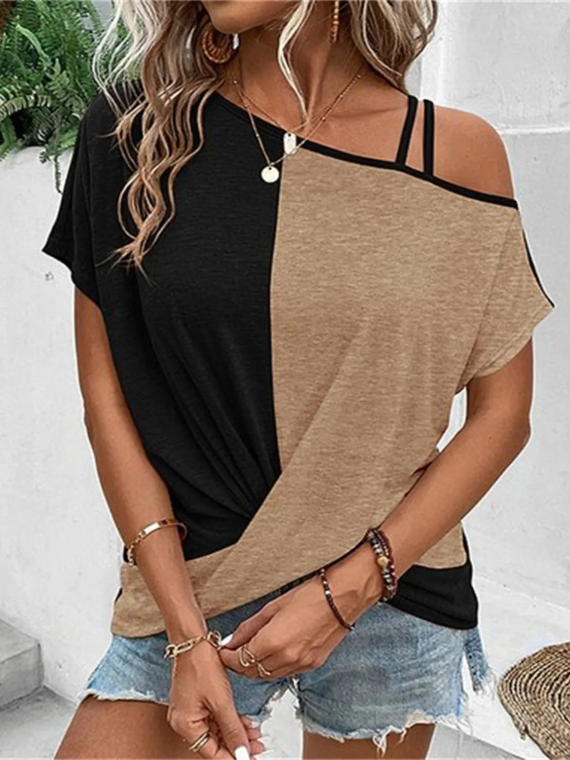 Always On My Mind Asymmetrical Tee