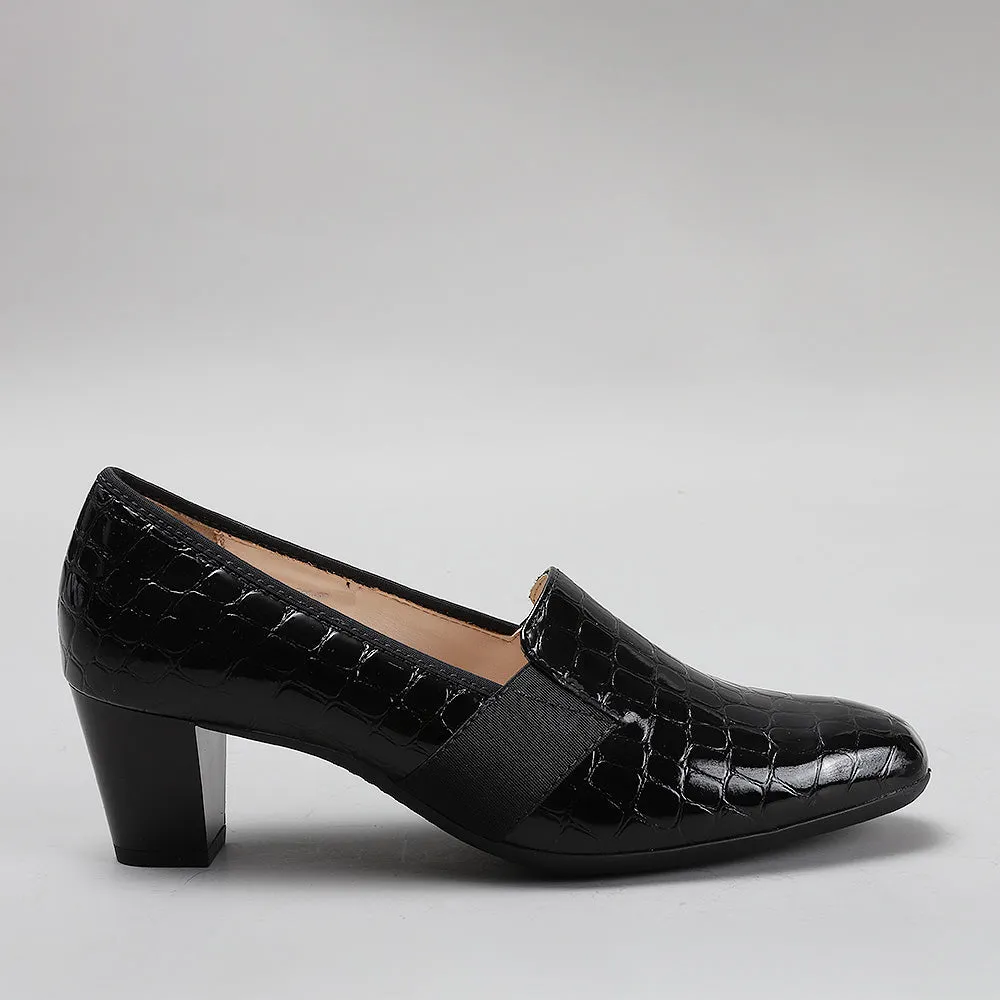 ARA - 12-18004-07 VERONA - BLACK PATENT