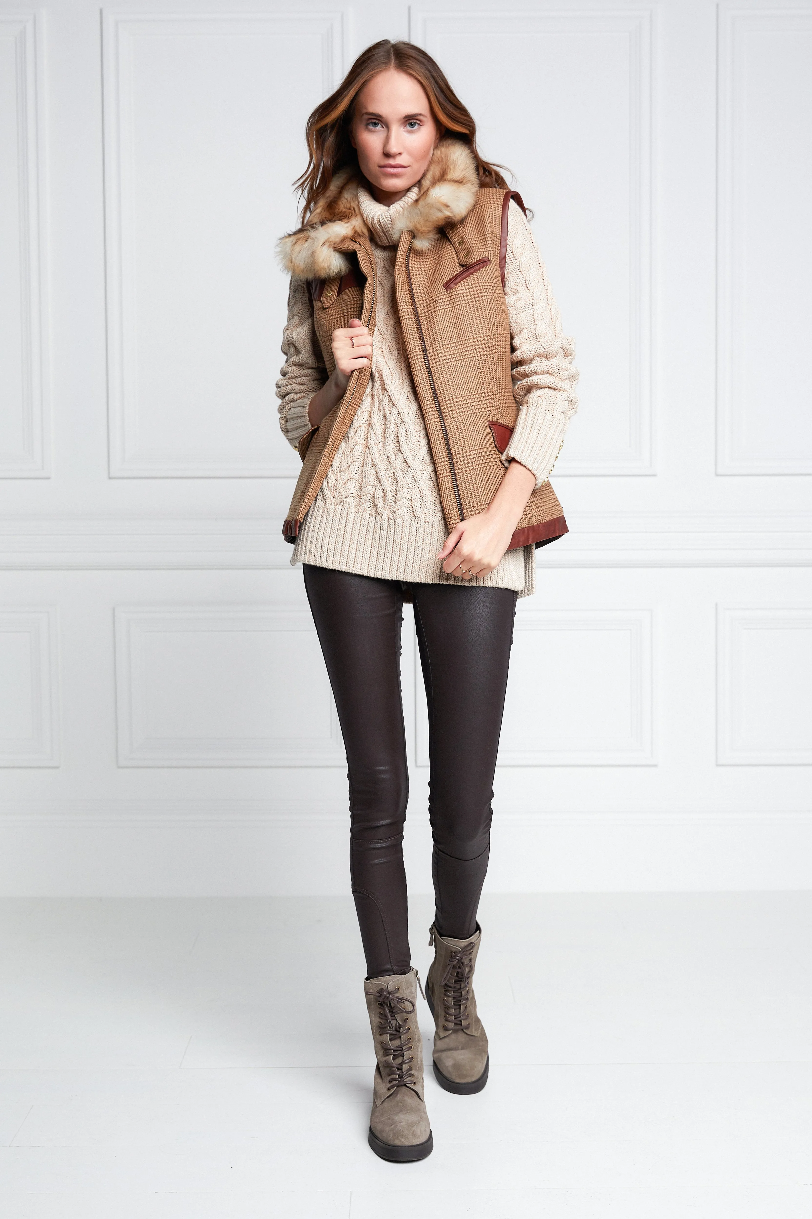 Aviator Gilet (Tawny)