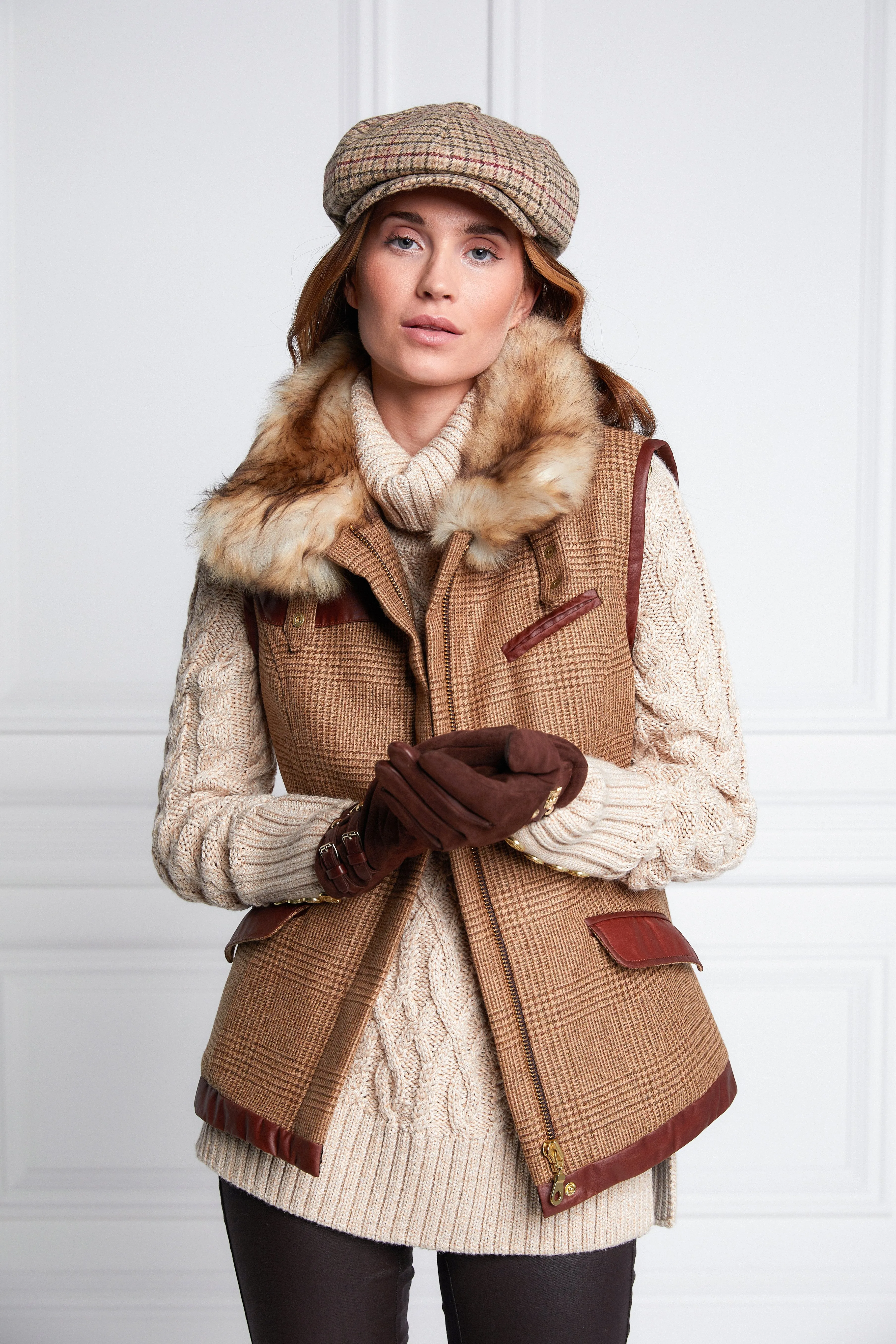 Aviator Gilet (Tawny)