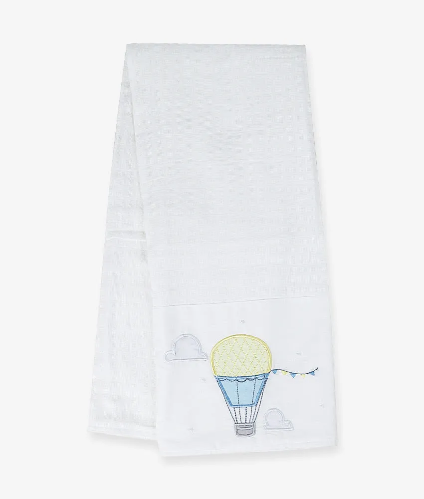 Baby Bath Towel – Up, Up & Away Theme