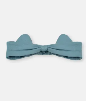 Baby Hair Band with Ears - Sage Green