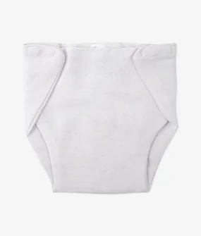 Baby Nappy Panty - White