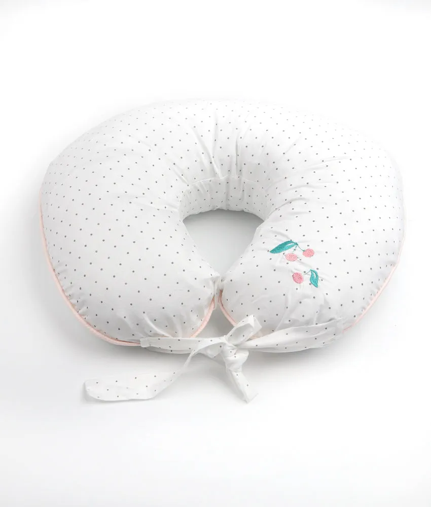 Baby Nursing Pillow - Cherry Theme