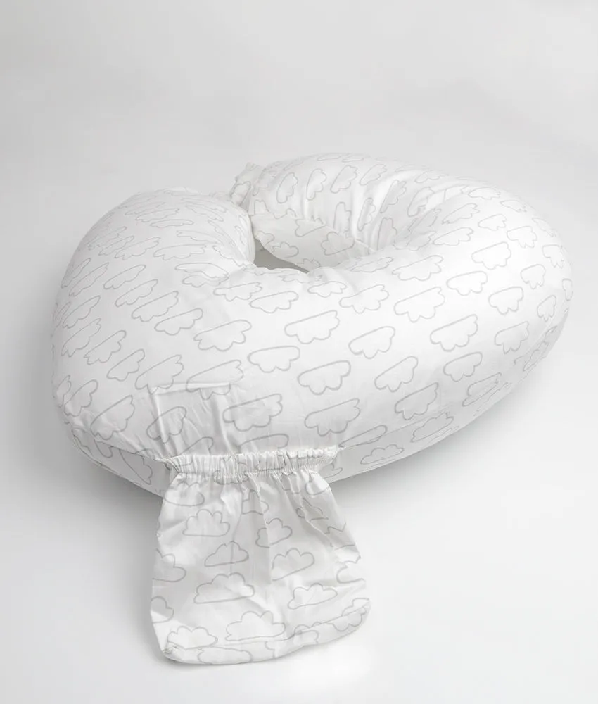 Baby Nursing Pillow - Cloudy Theme