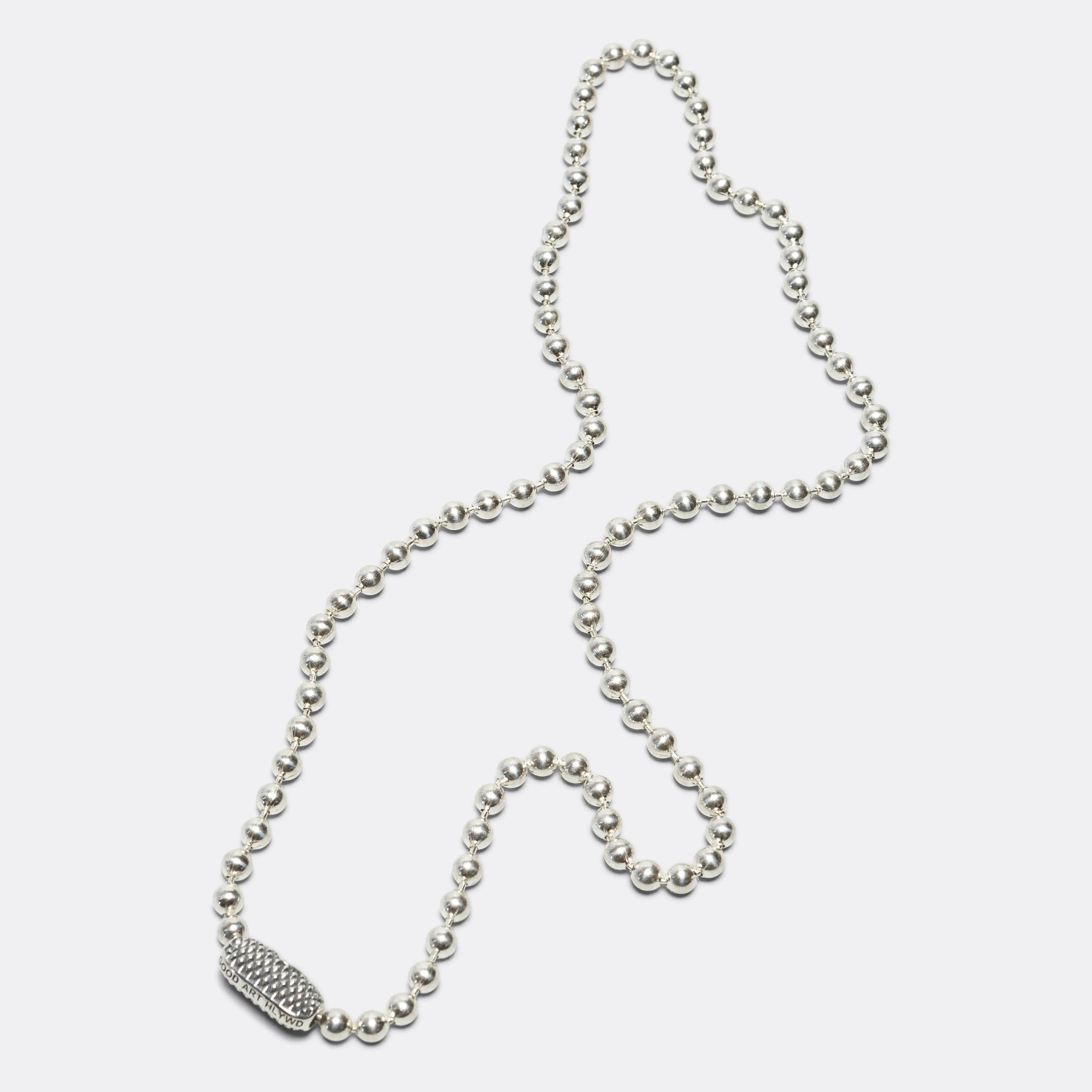 Ball Chain Necklace Goosebumps - A - 925 Silver