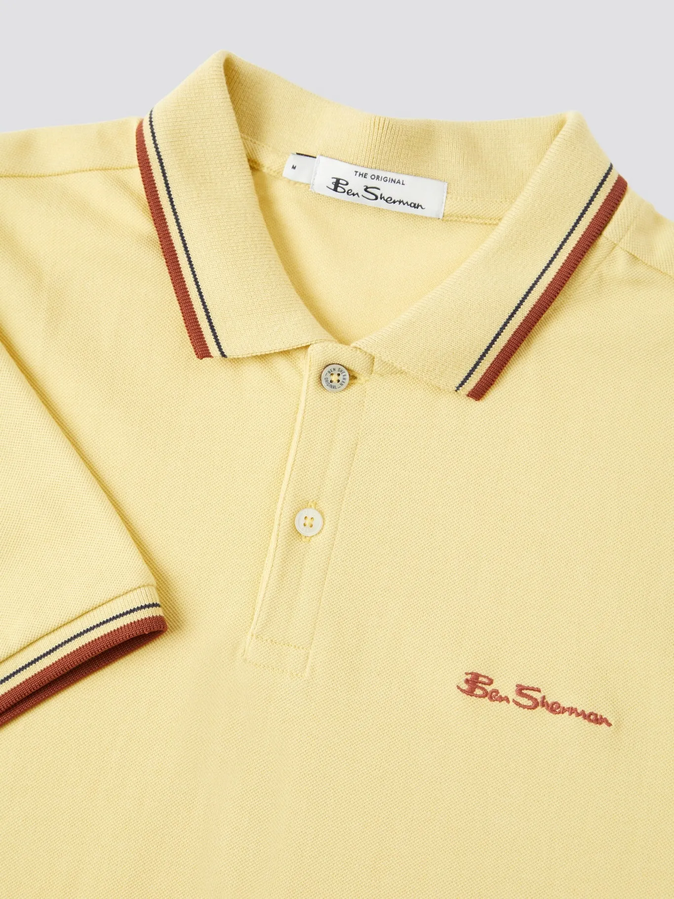 Ben Sherman Mens Polo T-Shirt 'Signature Polo'