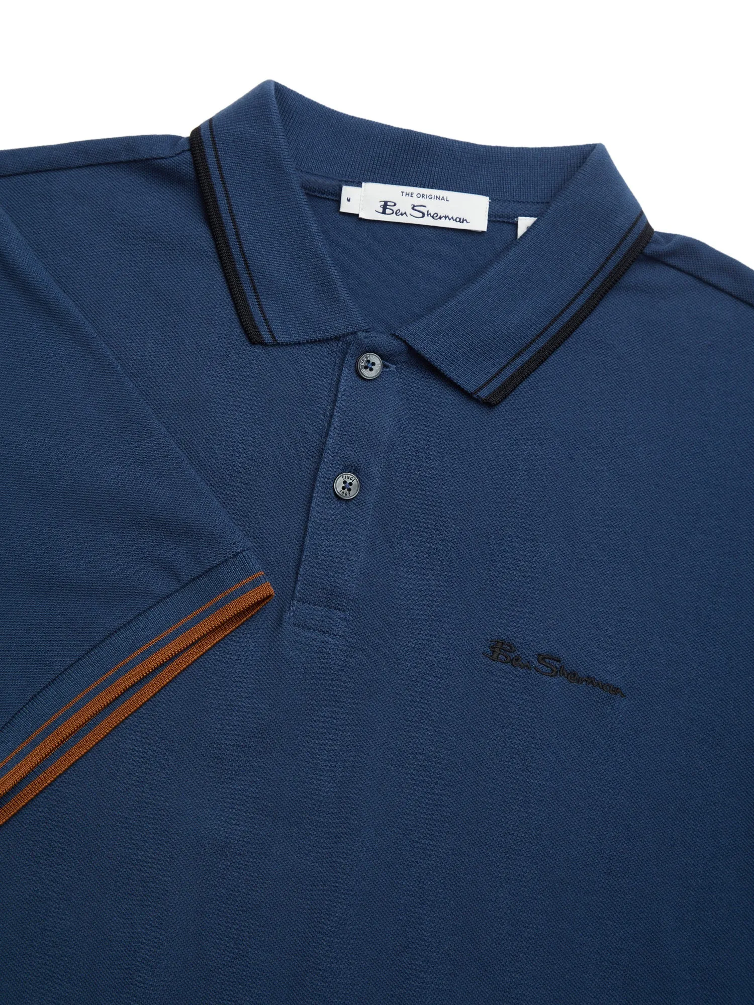 Ben Sherman Mens Polo T-Shirt 'Signature Polo'