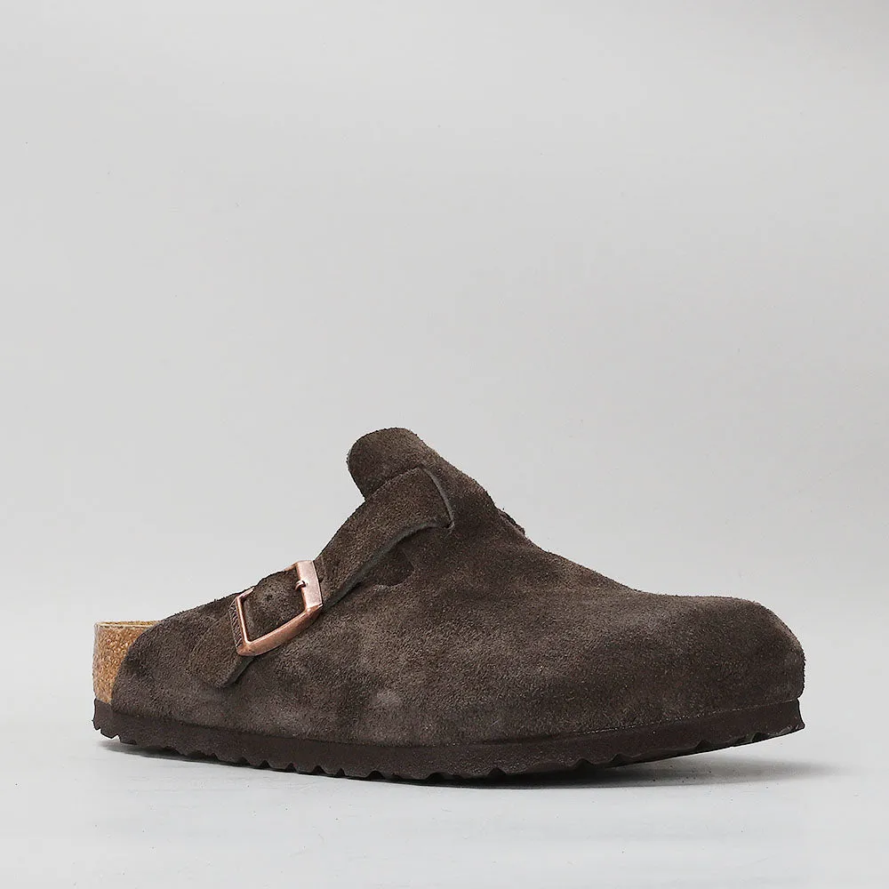 BIRKENSTOCK - BOSTON 660461 - MOCCA SUEDE