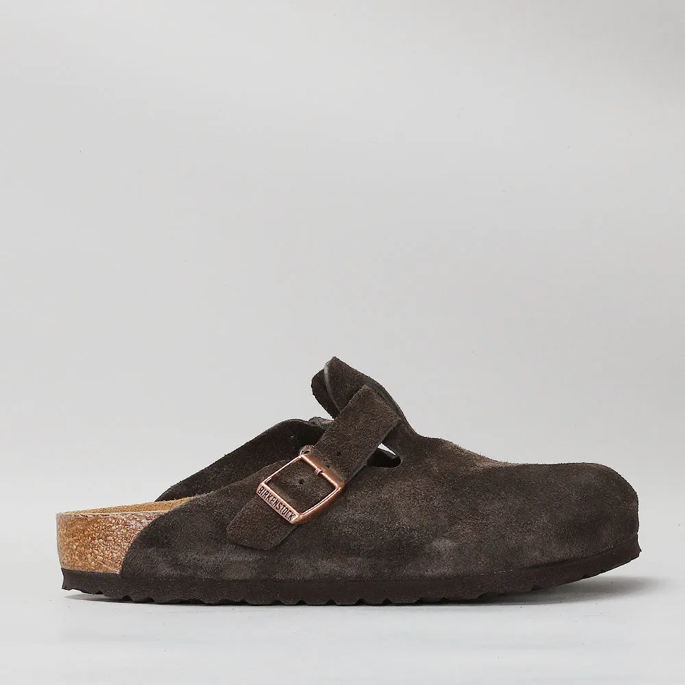 BIRKENSTOCK - BOSTON 660461 - MOCCA SUEDE