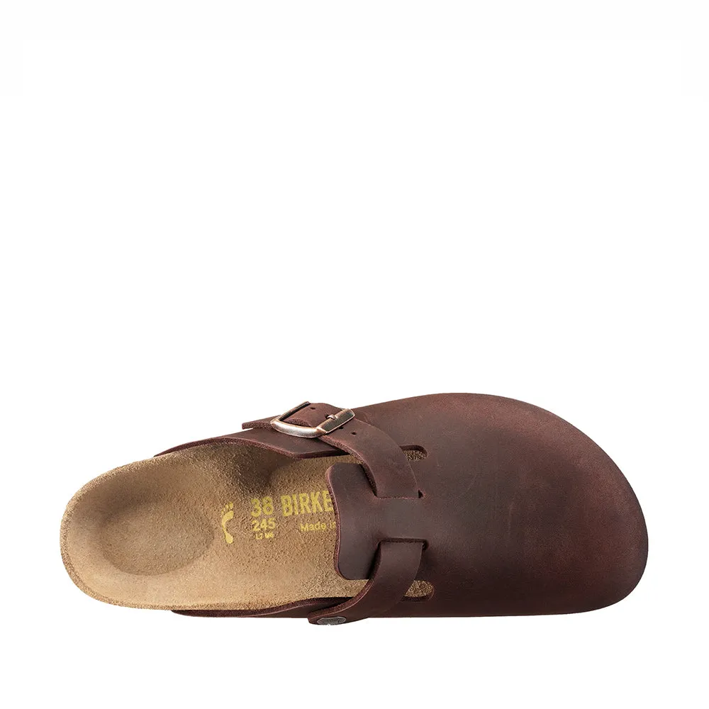 BIRKENSTOCK BOSTON 860131 OILED HABANA REGULAR