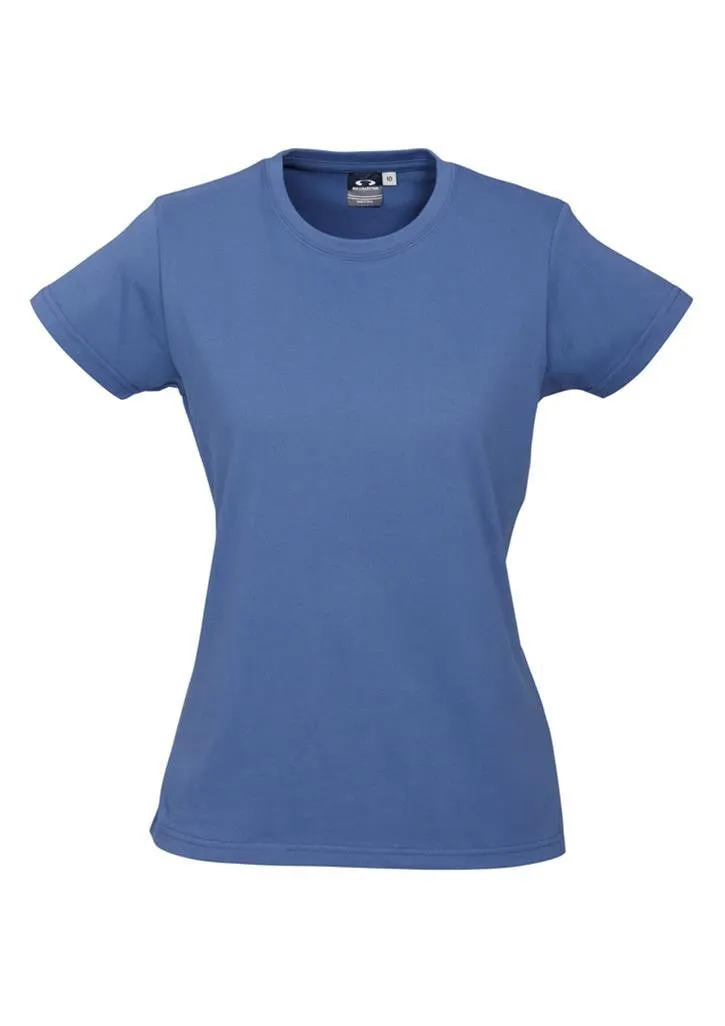 Biz Collection Womens Ice Short Sleeve Tee (T10022)-Clearance