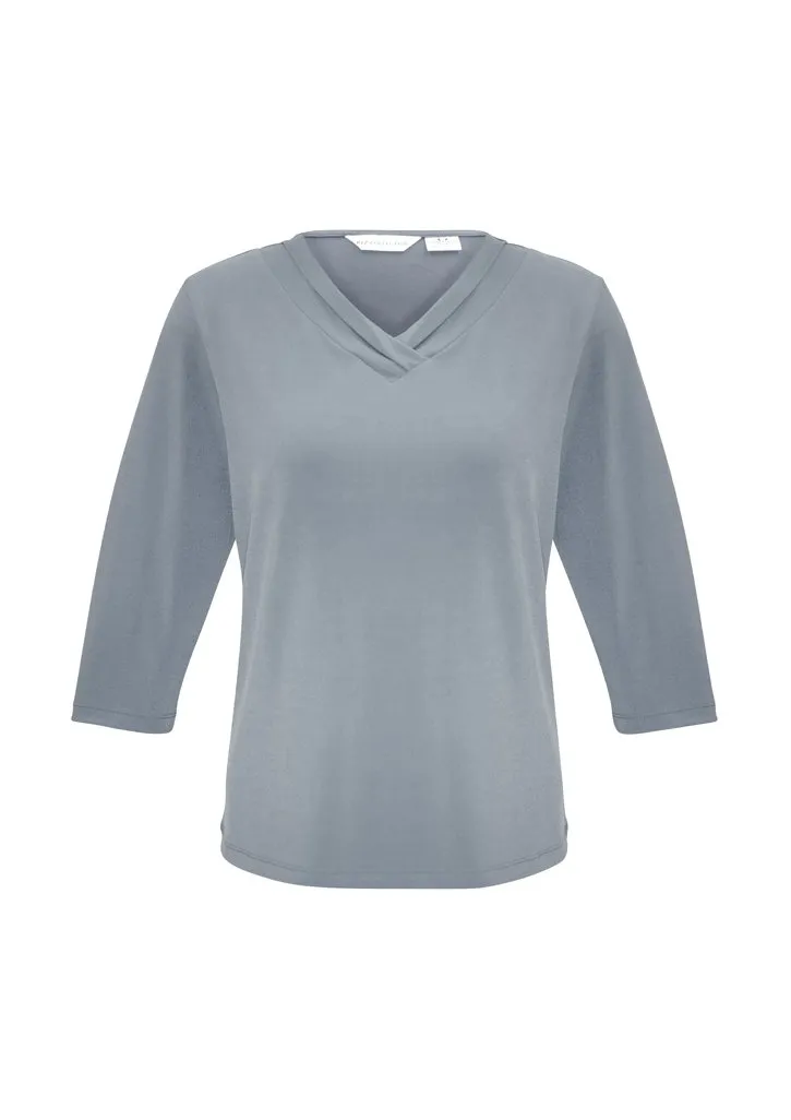 BizCollection K819LT Ladies Lana 3/4 Sleeve Top