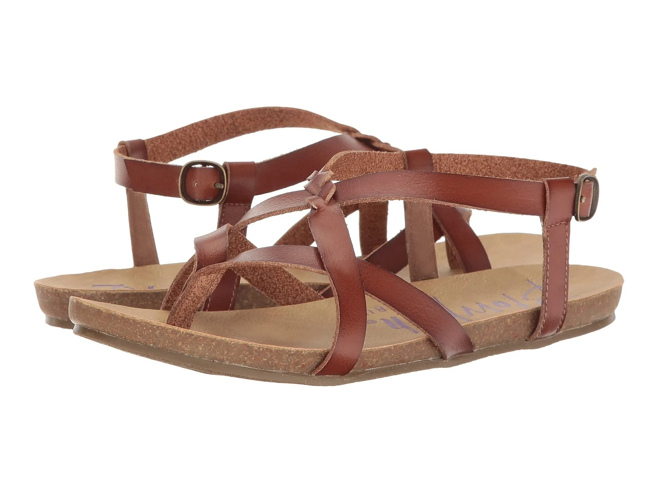 Blowfish Malibu Granola-b Flat Sandal Scotch Dyecut PU