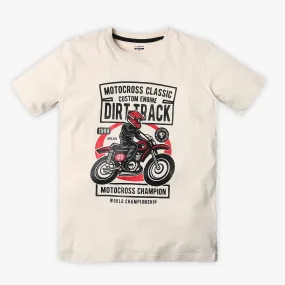 Boy's Regular Fit Graphic T-Shirt