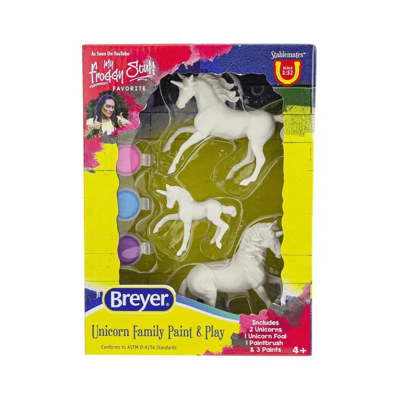 Breyer Toys Activity Unicorn Family Paint & Play