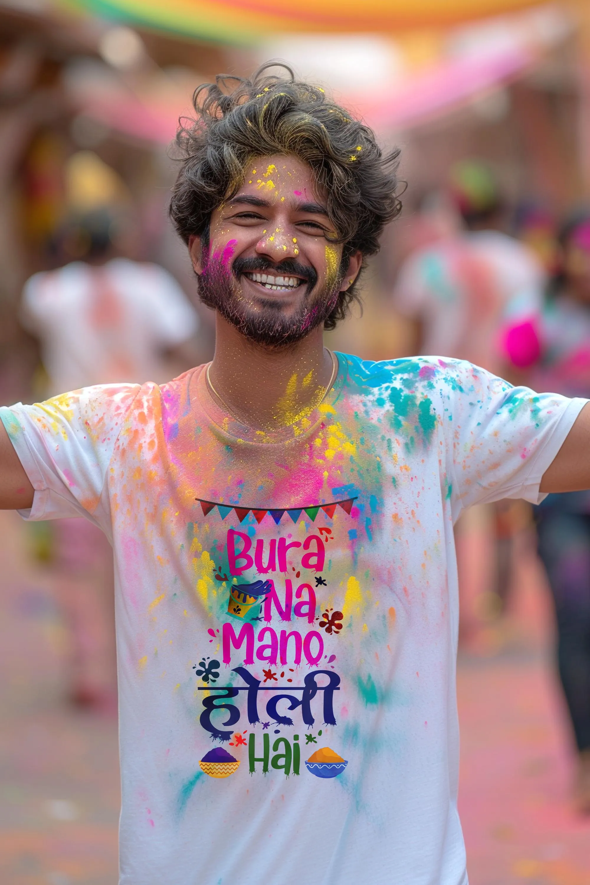 Bura Na Mano Holi Hai Men's Tshirt