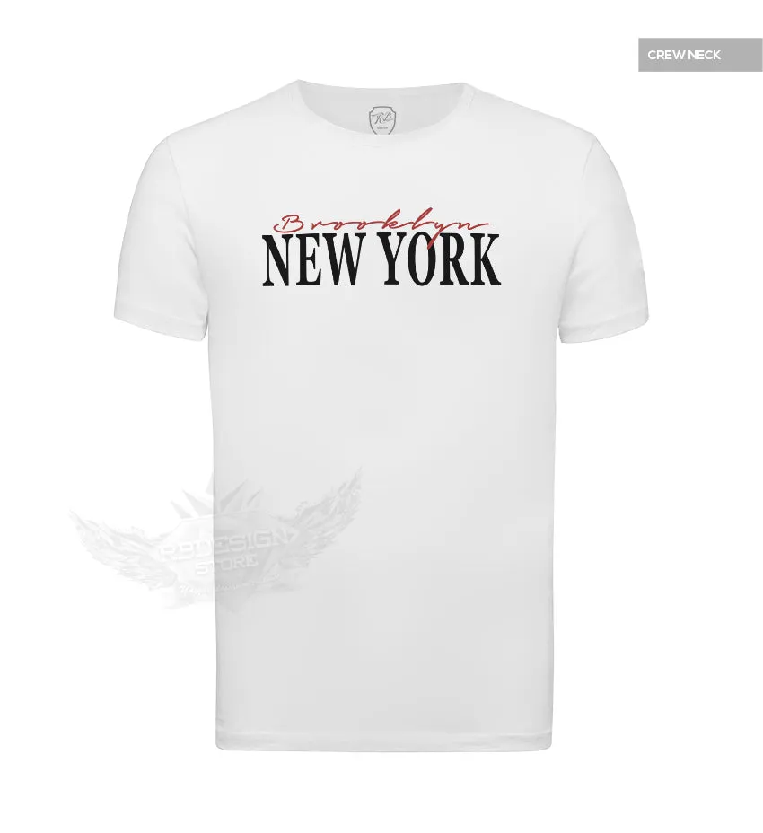 Casual Men's T-shirt Brooklyn New York MD923