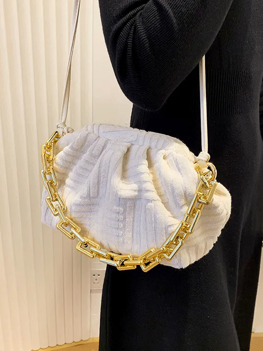 Chains Towel Satchel Bag