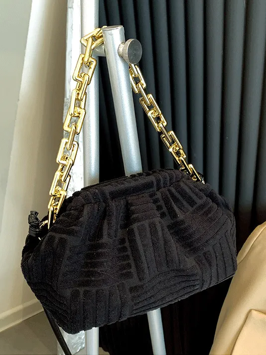 Chains Towel Satchel Bag