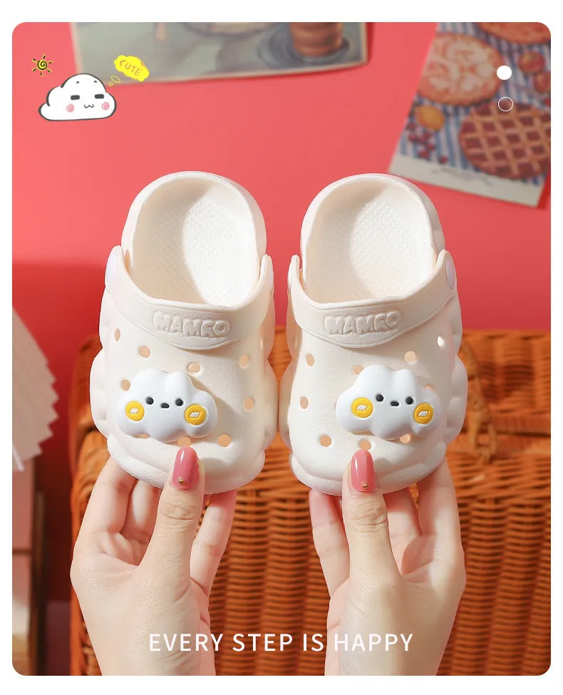 Cloud White Washable Soft Clogs Crocks 2693 A