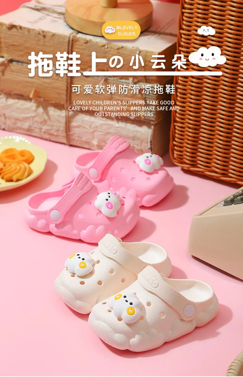 Cloud White Washable Soft Clogs Crocks 2693 A