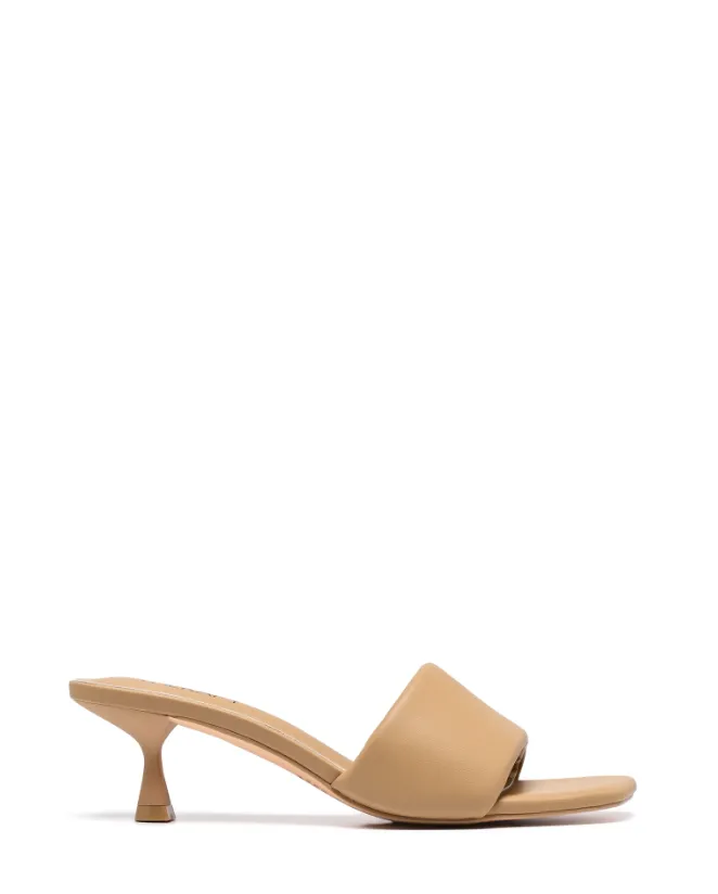 Copy of Luxe Mule Heel - Caramel