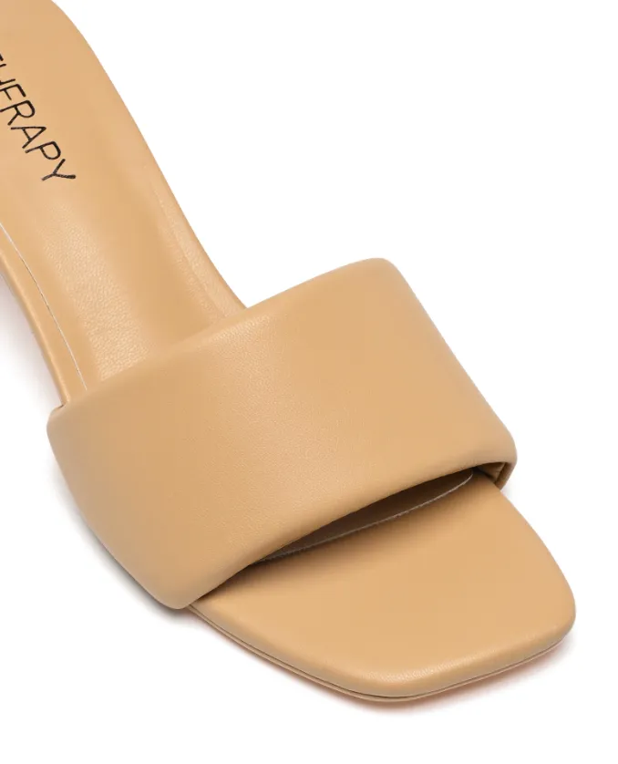 Copy of Luxe Mule Heel - Caramel