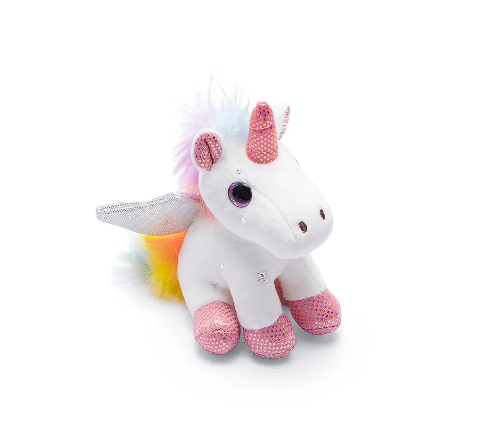 Cute Plush Unicorn Keyring