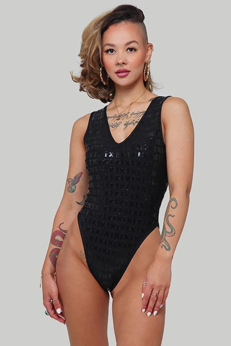 CXIX Gecko Grip Bodysuit - Black