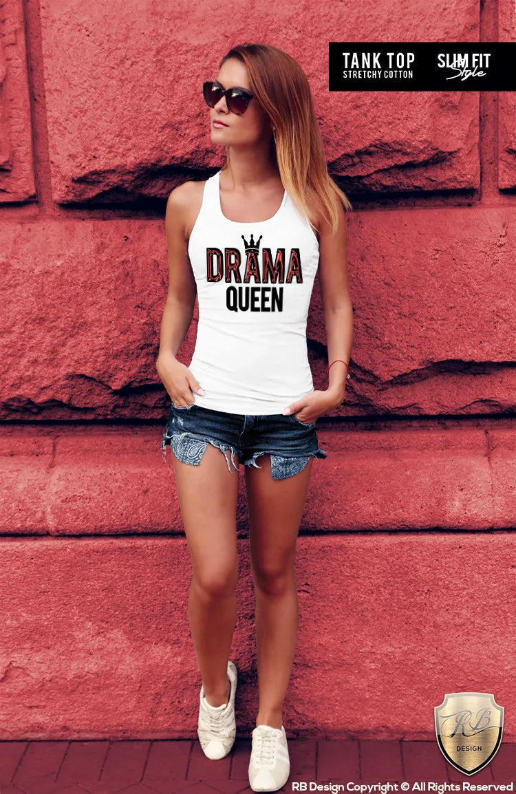 Drama Queen Women's T-shirt Unique Ladies RB Design Style Tee Shirt WD168