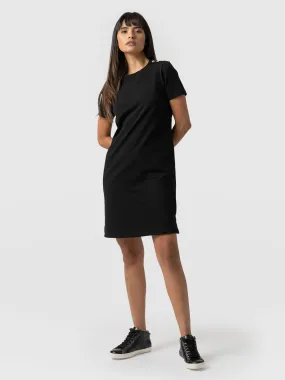 Easy T-Shirt Dress - Black