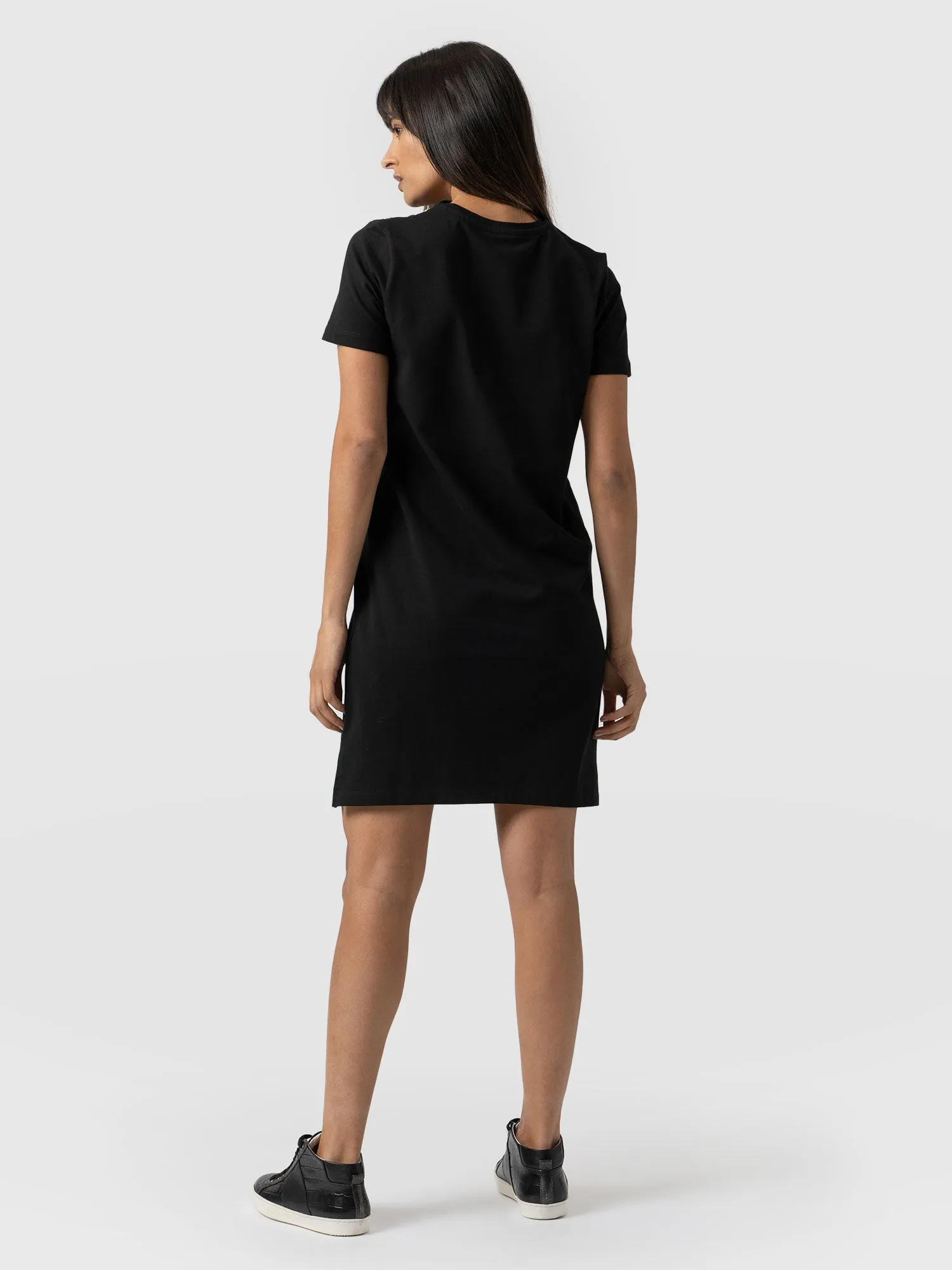 Easy T-Shirt Dress - Black