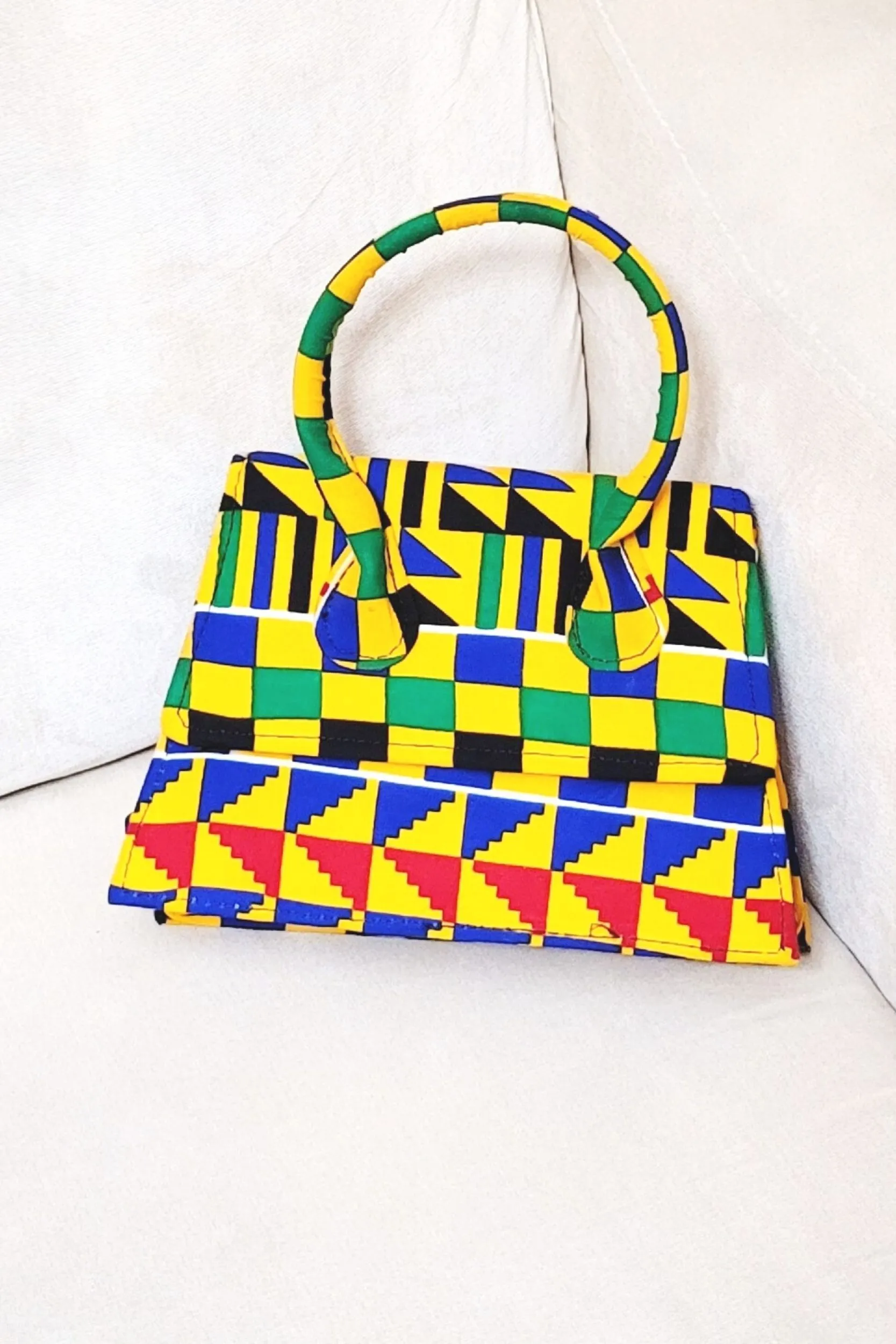 EJENAM African Print Mini Bag