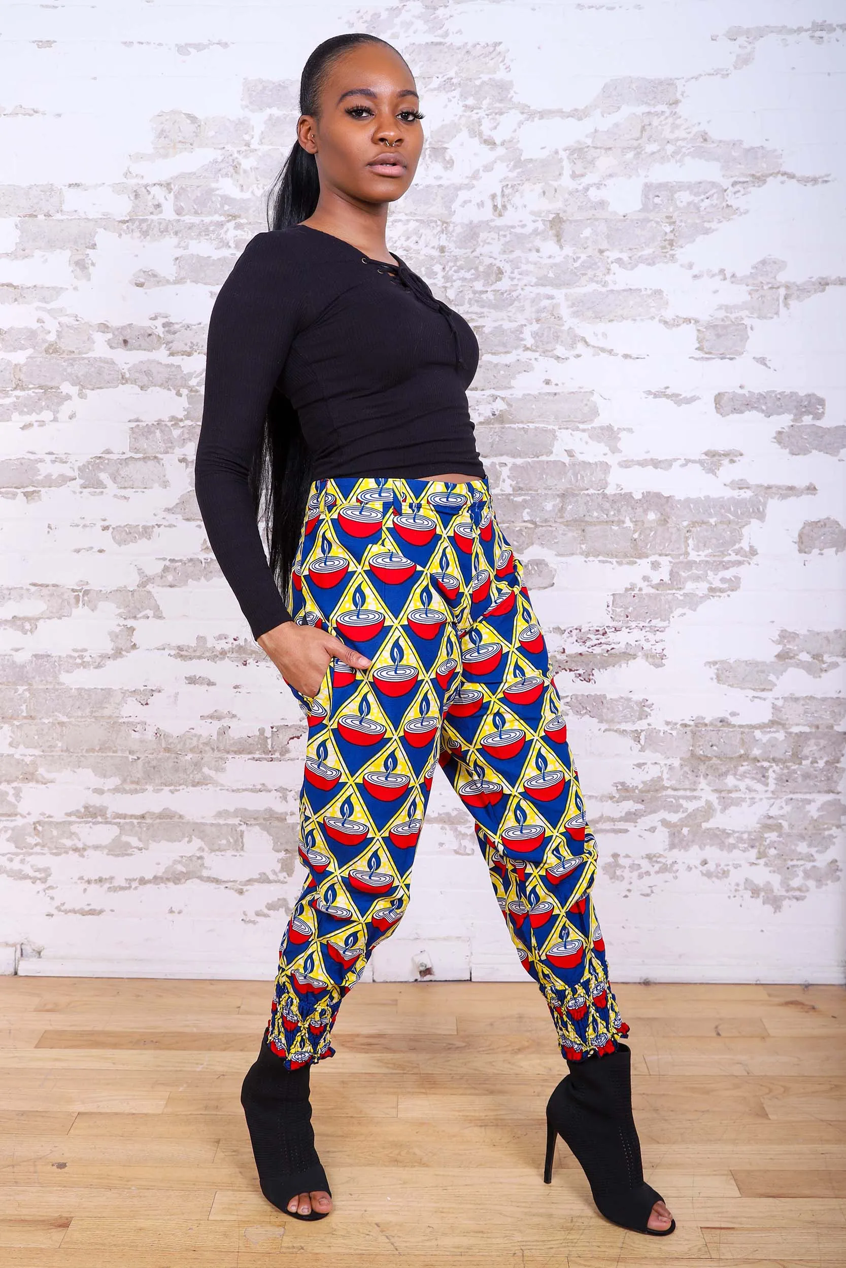 ESSE AFRICAN PRINT WOMEN'S PANT