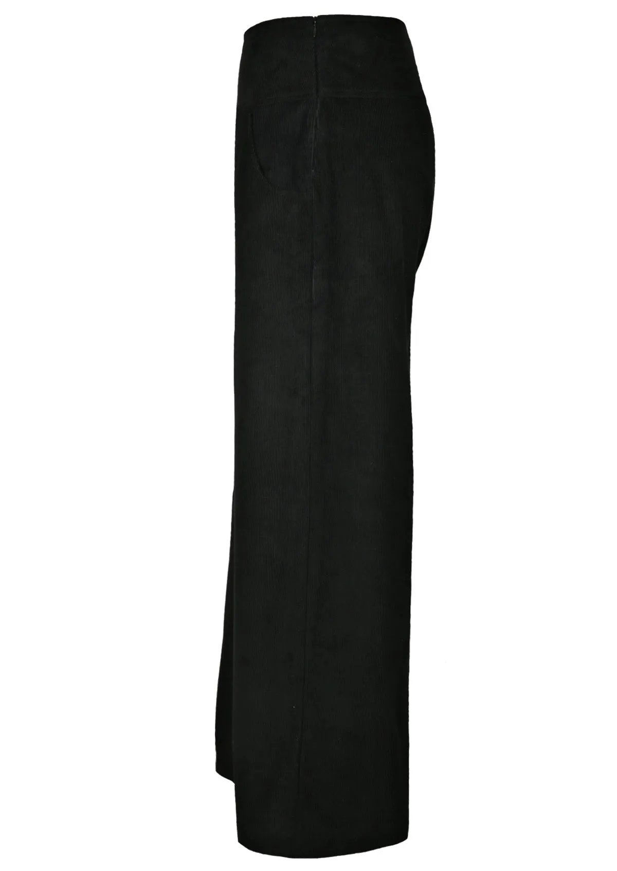 Esta Corduroy Pants Black