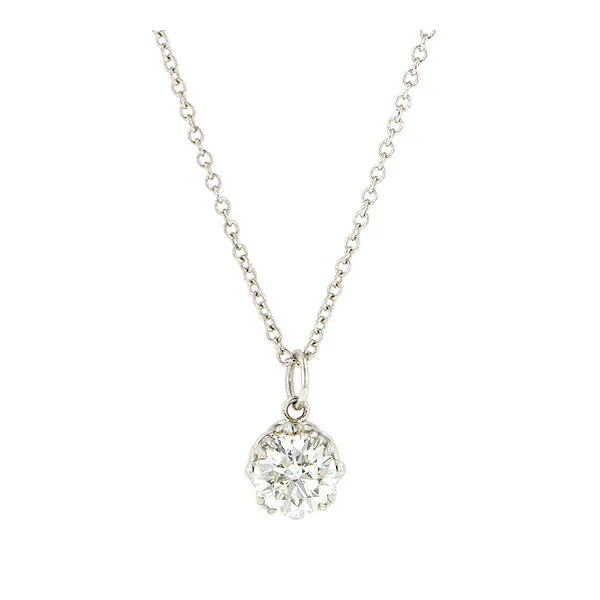 Fancy Basket Diamond 0.50ct or 0.75ct Pendant- Heirloom by Doyle & Doyle