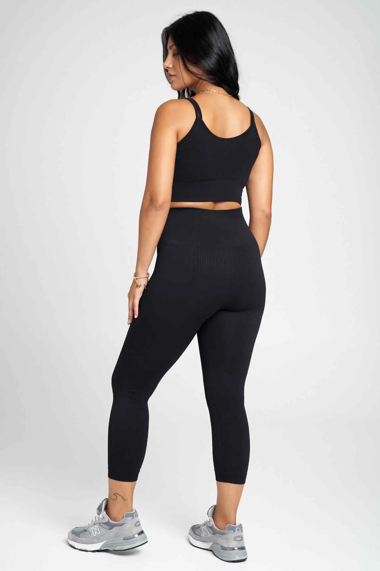 Flow Legging Capri en Negro