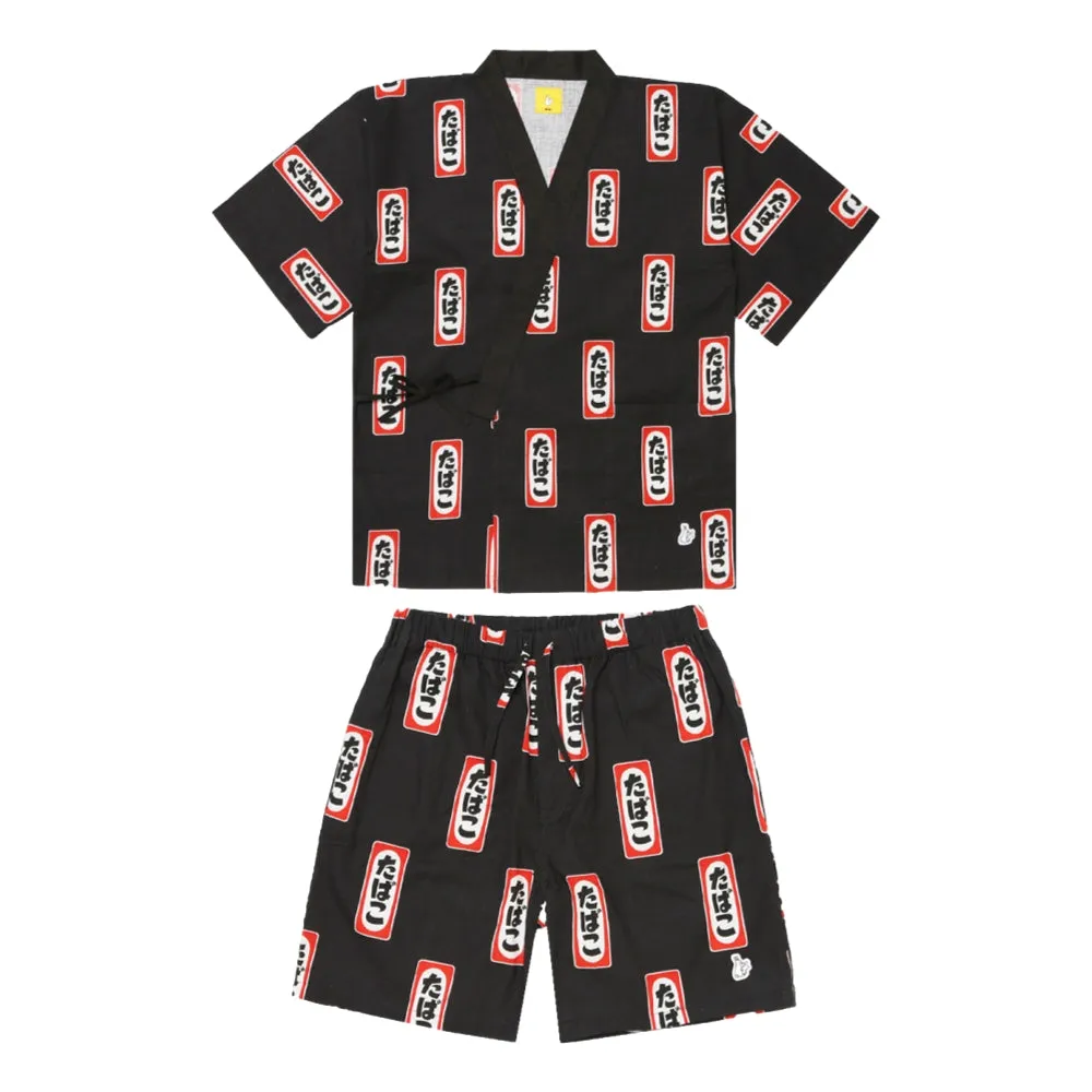 #FR2 TOBACCO JINBEI SET-BLACK