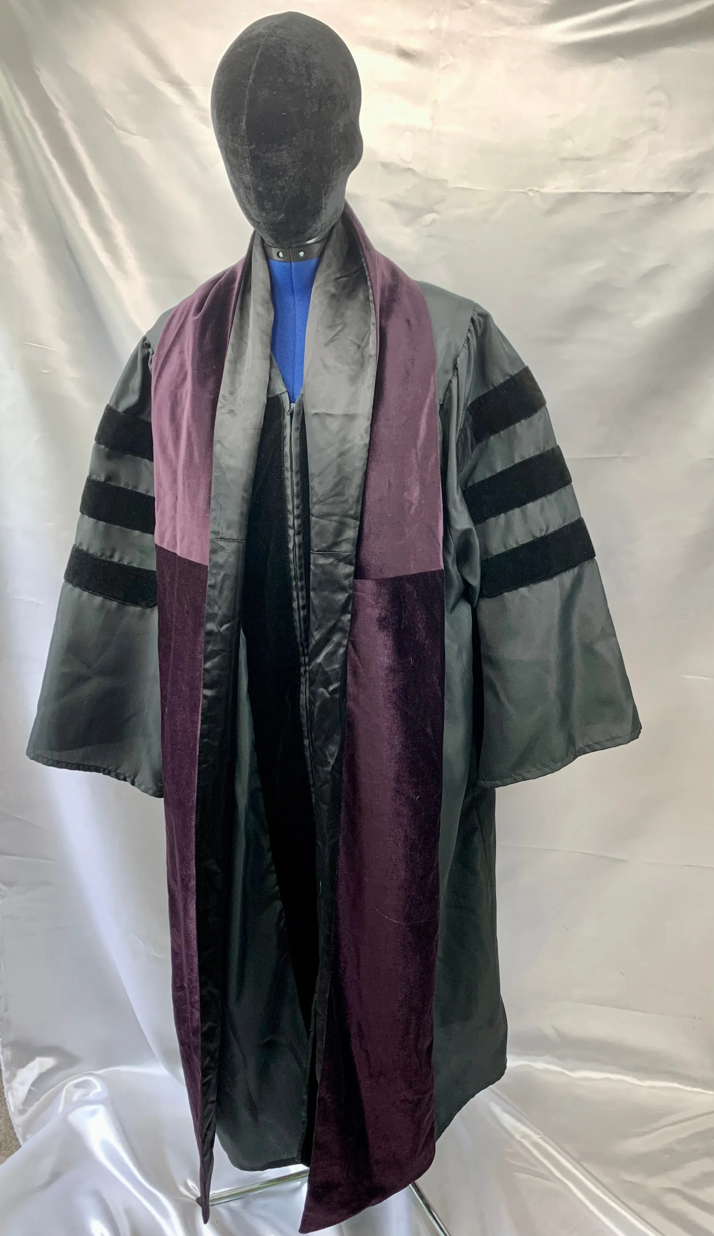 Graduation Hoods, Sashes Blue, Purple  Adult Unisex